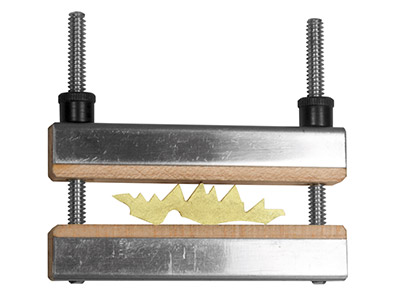 Guillotine Aus Stahl, Öffnung Von 25,4 Bis 42 Mm, Knew Concepts - Standard Bild - 2