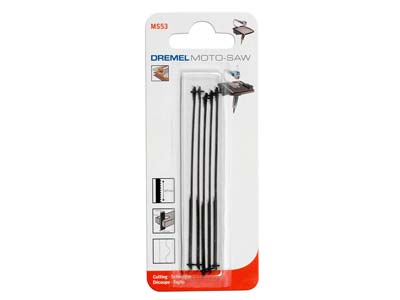 Ersatzsägeblätter Für Dremel Dekupiersäge, 5er-pack - Standard Bild - 1
