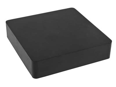 Amboss Aus Gummi, 100 X 100 X 20 Mm, Vintaj - Standard Bild - 1