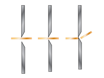 Mikroschere Mit Doppeltem Bündigschnitt, 129 Mm, Xuron - Standard Bild - 3