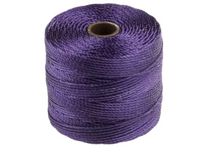 Beadsmith S-lon Perlenband, Tex 210, Stärke 18, 70 m, Violett - Standard Bild - 1