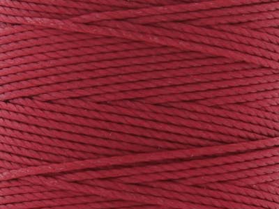 Beadsmith S-lon Bead Cord Dark Red Tex 210 Gauge #18 70m - Standard Bild - 5