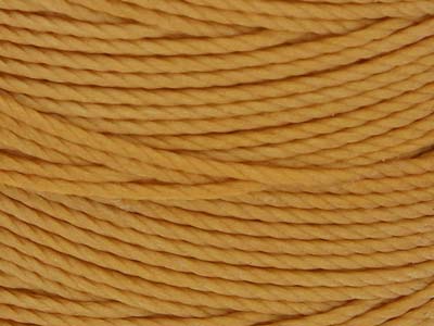 Beadsmith S-lon Bead Cord Marigold Tex 210 Gauge #18 70m - Standard Bild - 5