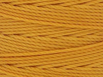 Beadsmith S-lon Bead Cord Light Gold Tex 210 Gauge #18 70m - Standard Bild - 5
