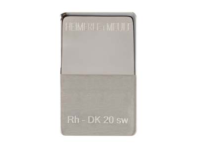 Schwarzes Rhodiumbad Dk20 Gebrauchsfertig, Heimerle Meule, 1 Liter 2  G Rhodium - Standard Bild - 4