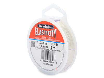Elastischer Faden Beadalon Transparent 1 Mm, 5 Meter