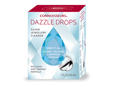 Reinigungsset Für Silber Dazzledrops, Connoisseurs®, 30ml-flasche - Standard Bild - 2