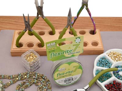 Flexrite-faden 7-fach, 0,30 Mm, Transparent, 9,14 Meter, Beadsmith - Standard Bild - 7