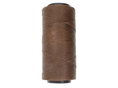 Beadsmith Knot-it Braune Brasilianische Wachsschnur, 144-m-spule - Standard Bild - 1