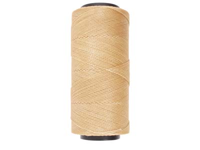 Brasilianische Wachskordel Knot-it Beadsmith, Hautfarben 0,90 Mm, 144 Meter