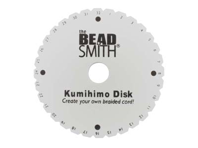 Kumihimo Flechtscheibe, 15 cm - Standard Bild - 1