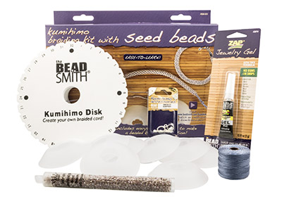 Beadsmith Kumihimo-flechtkit Für Rocailleperlen-designs