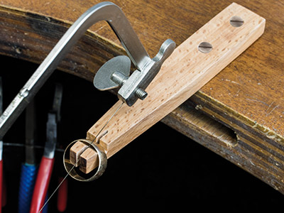 Haltestift Für Ringe, 140 MM - Standard Bild - 3