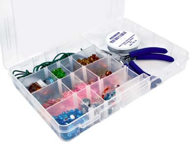 Organizer Mit 20 Fächern, 27,3 X17,8 X 4,4 Cm, Kunststoff