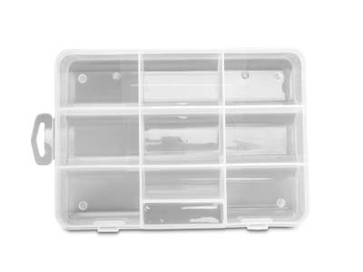 Organizer Mit 9 Fächern, Klein 19 X13 Cm, Beadsmith - Standard Bild - 2
