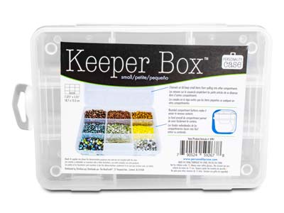 Beadsmith Small Keeper Box 9 Compartments 19x13cm - Standard Bild - 3