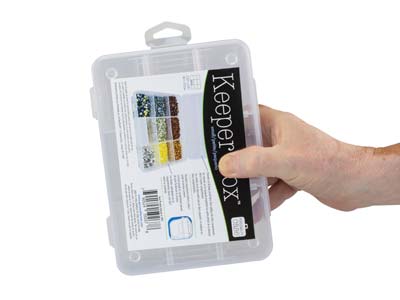 Organizer Mit 9 Fächern, Klein 19 X13 Cm, Beadsmith - Standard Bild - 4