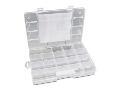 Beadsmith Medium Keeper Box 20 Compartments 27x19cm