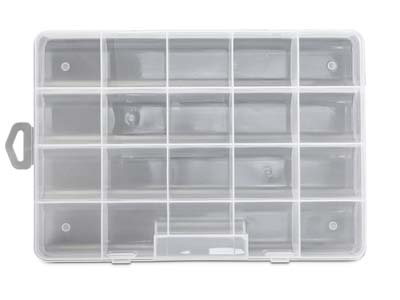 Beadsmith Medium Keeper Box 20 Compartments 27x19cm - Standard Bild - 2