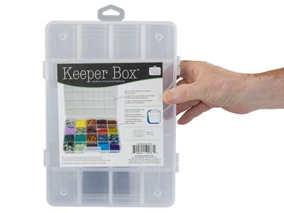 Organizer Mit 20 Fächern, 27x 19 Cm, Beadsmith - Standard Bild - 4