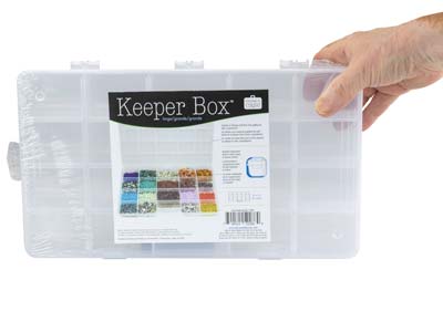 Organizer Mit 20 Fächern, Großes Modell 33x 19 Cm, Beadsmith - Standard Bild - 4