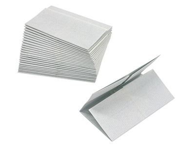 Verpackung Diamantpapier 80 X 45 Mm, Beutel Mit 25 Stück - Standard Bild - 2