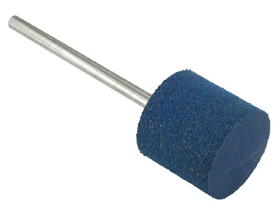 Gummizylinder Montiert, Blau, Grobes Korn, 14 X 13,50 Mm, Nr. 520, Eve - Standard Bild - 1