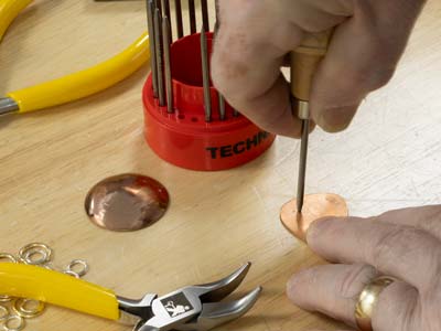 Satz Von 23 Perloirs, 0,25 Bis 1,30 Mm, Mit Holzgriff - Standard Bild - 3