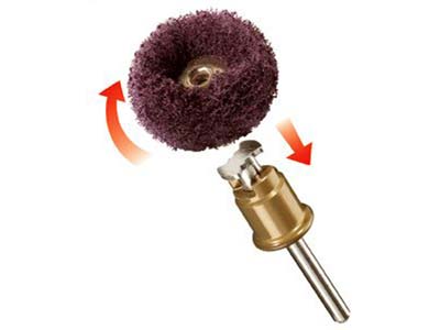 Mittelkörnige Bürstenscheibe, Dremel Speedclic - Standard Bild - 2
