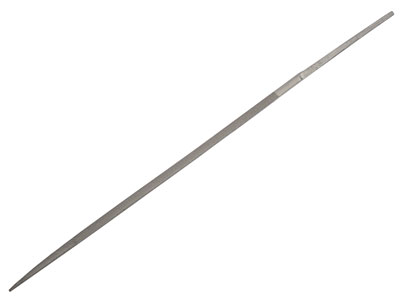 Halbrunde, Spitz Zulaufende Feile Nr. 1566, 150mm G2, Vallorbe - Standard Bild - 3