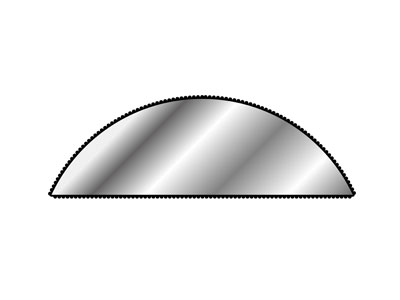 Halbrundfeile Nr. 1560, 150 MM G0, Vallorbe - Standard Bild - 4