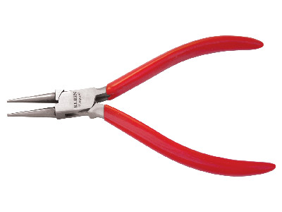 Rundzange,-Rot,-115-MM