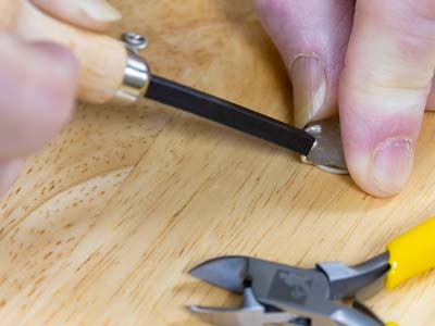 Drücker Mit Quadratischem Ende - Standard Bild - 3