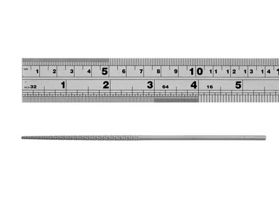 Satz Von 6 Raspelfeilen Für Wachs, 140mm Feinkörnig, Vallorbe - Standard Bild - 7
