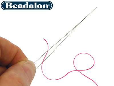 Beadalon, Gebogene Nadeln Zum Perlenfädeln Mit Großem Öhr, 2er-pack - Standard Bild - 3