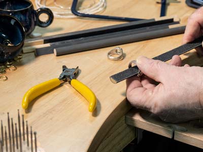 Cabron Halbrund, Grobkörnig 120 - Standard Bild - 2