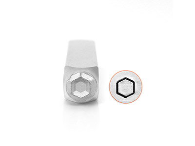 Impressart-Punzierstempel-Hexagon,-6mm