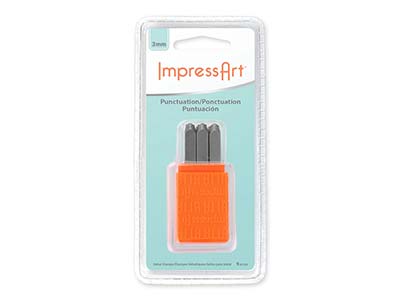 Impressart Basissatzzeichen-stempelset, 3 mm - Standard Bild - 3