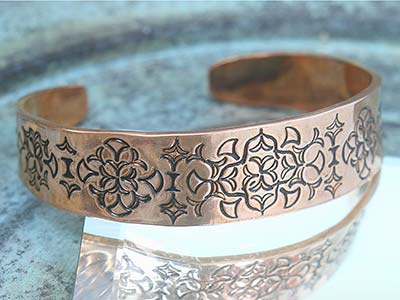 Satz Von 4 Impressart Stempeln, Mandala Motive Serie 3, Zwischen 3 Und6 MM - Standard Bild - 3