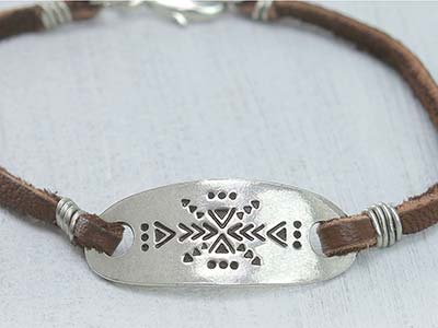 Satz Von 4 Impressart Prägestempel,mandala Motive Serie 4, 3 Und 4 MM - Standard Bild - 3