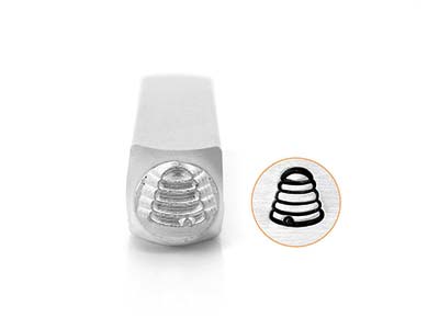 Impressart Designstempel, Bienenstock, 6mm