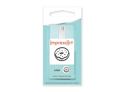 Impressart Punzierstempel, Kreisring, 6 mm - Standard Bild - 2