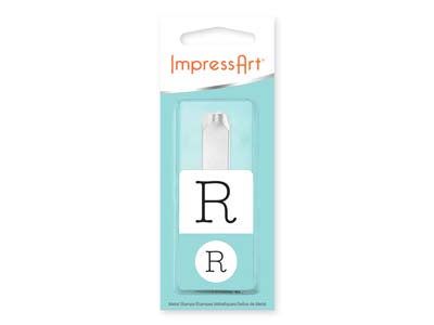 Impressart Prägestempel, Monogramm Typewriter Großbuchstaben, Buchstabe 