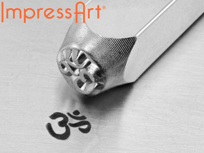 Impressart Signature-stempel Mit Om-symbol, 6 mm - Standard Bild - 2