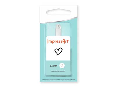 Impressart Signature-designstempel Mit Herzmotiv, 2,5 mm - Standard Bild - 2