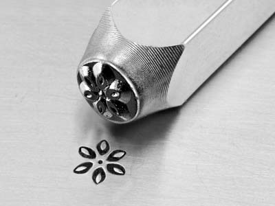 Impressart Signature-designstempel Mit Lilienmotiv, 6 mm - Standard Bild - 2