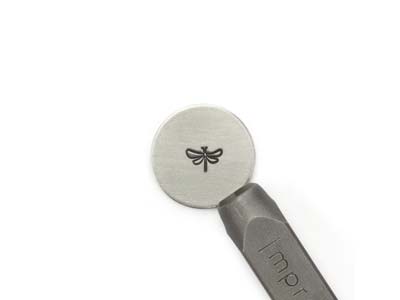 Impressart Signature Dragon Fly Design Stamp 6mm - Standard Bild - 1