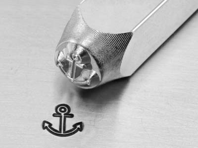 Impressart Stempel, Motiv Anker, 6mm - Standard Bild - 1
