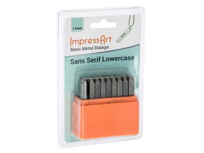 Impressart Stempel, Eco Letters Kleinbuchstaben, 1,5 MM - Standard Bild - 3