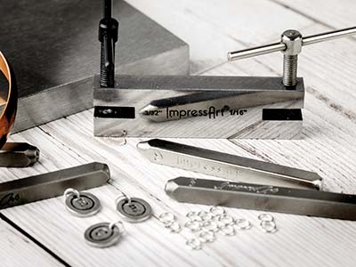 Impressart Locher Für Weiche Metalle, Löcher 1,5 Und 2 MM - Standard Bild - 2